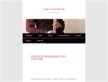 Tablet Screenshot of andrea-lieberknecht.de